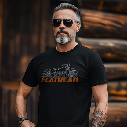 Harley-Davidson VLH 1936 Inspired T-Shirt - Biker Motorcycle Tee Shirt