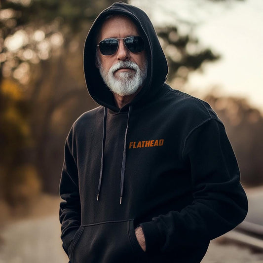 Harley-Davidson VLH 1936 Inspired Hoodie - Biker Motorcycle Sweatshirt