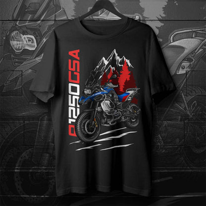 BMW R1250GSA T-Shirt - Motorcycle Tee Shirt for ADV Riders