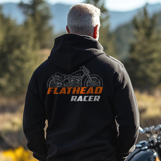 Harley-Davidson WR Racer Inspired Hoodie - Biker Motorcycle Sweatshirt
