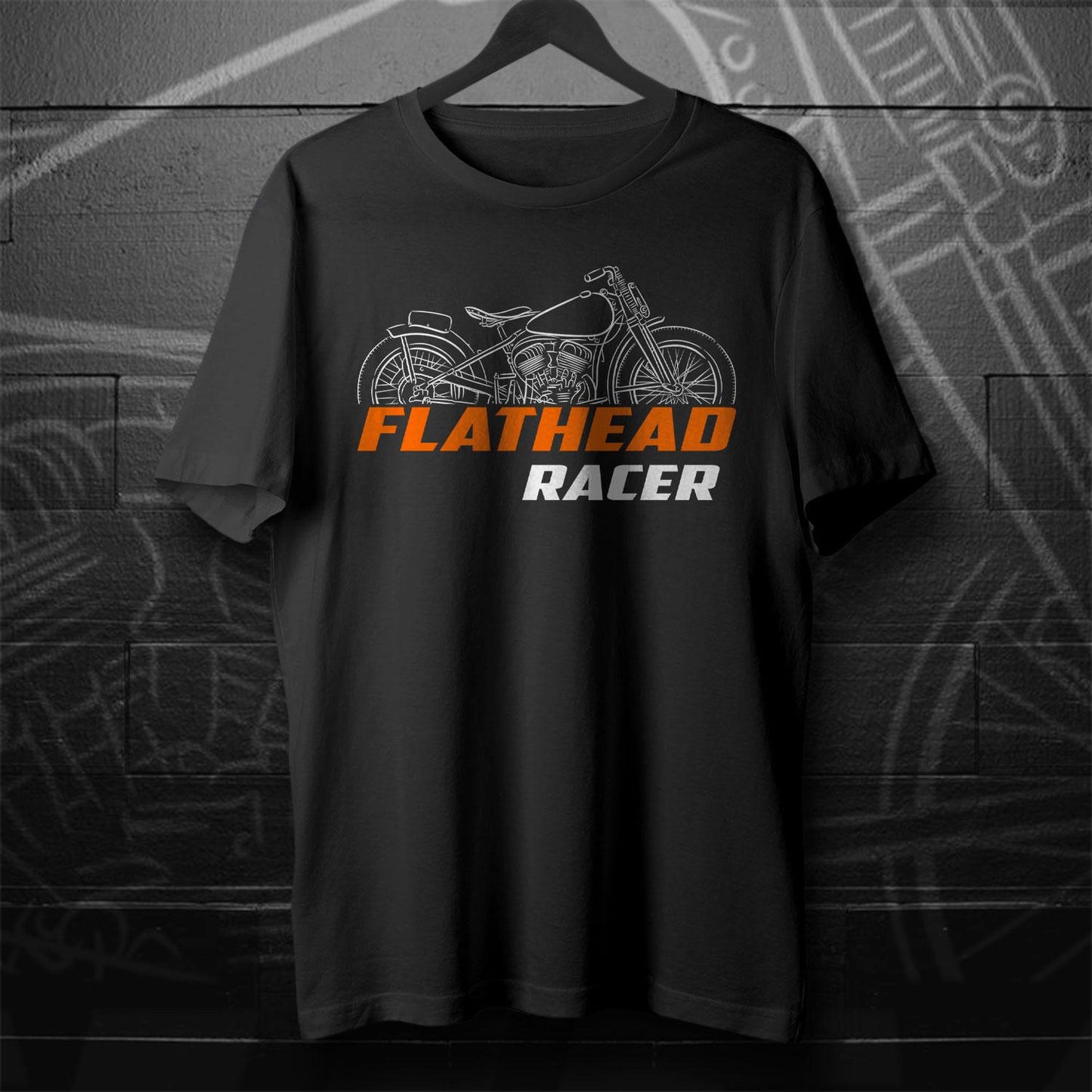 Harley-Davidson WR Racer Inspired T-Shirt - Biker Motorcycle Tee Shirt