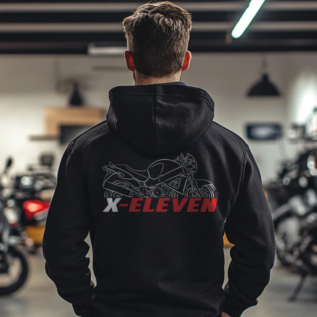 Honda X11 Inspired Hoodie - Motorcycle Sweatshirt for Riders