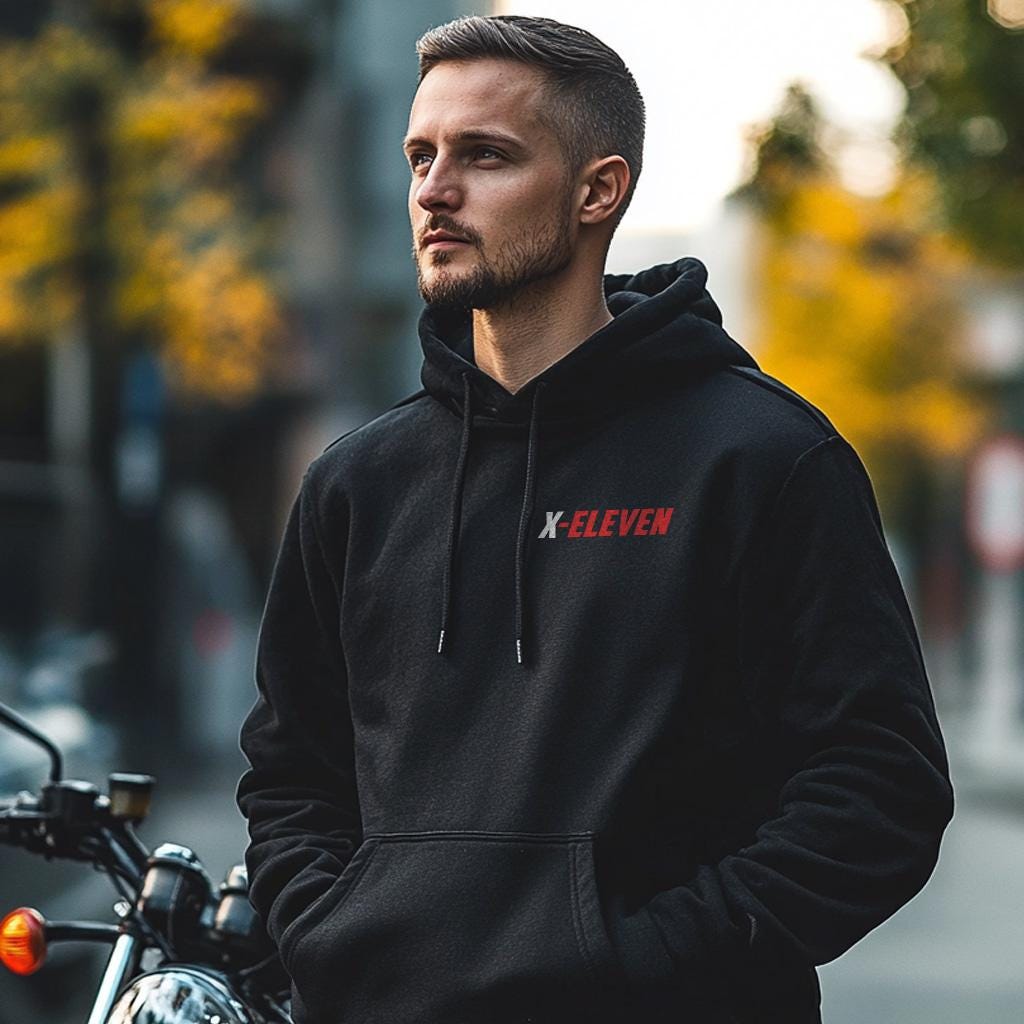 Honda X11 Inspired Hoodie - Motorcycle Sweatshirt for Riders
