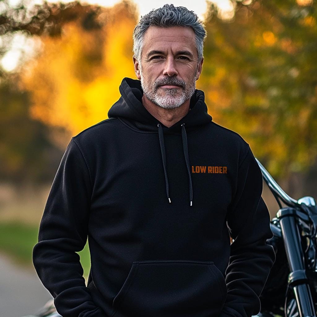 Harley-Davidson FXSB Low Rider Inspired Hoodie - Biker Motorcycle Sweatshirt