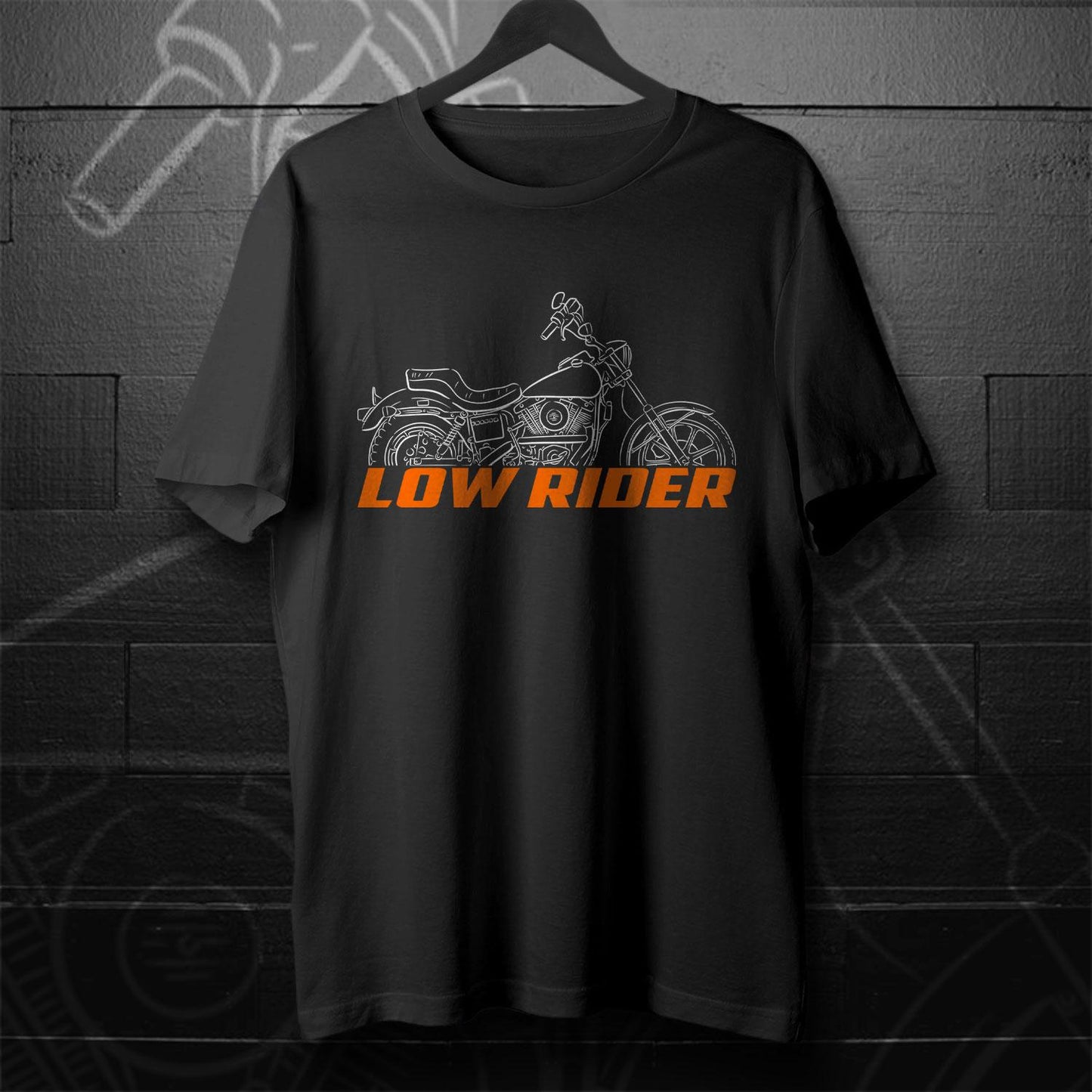 Harley-Davidson FXSB Low Rider Inspired T-Shirt - Biker Motorcycle Tee Shirt