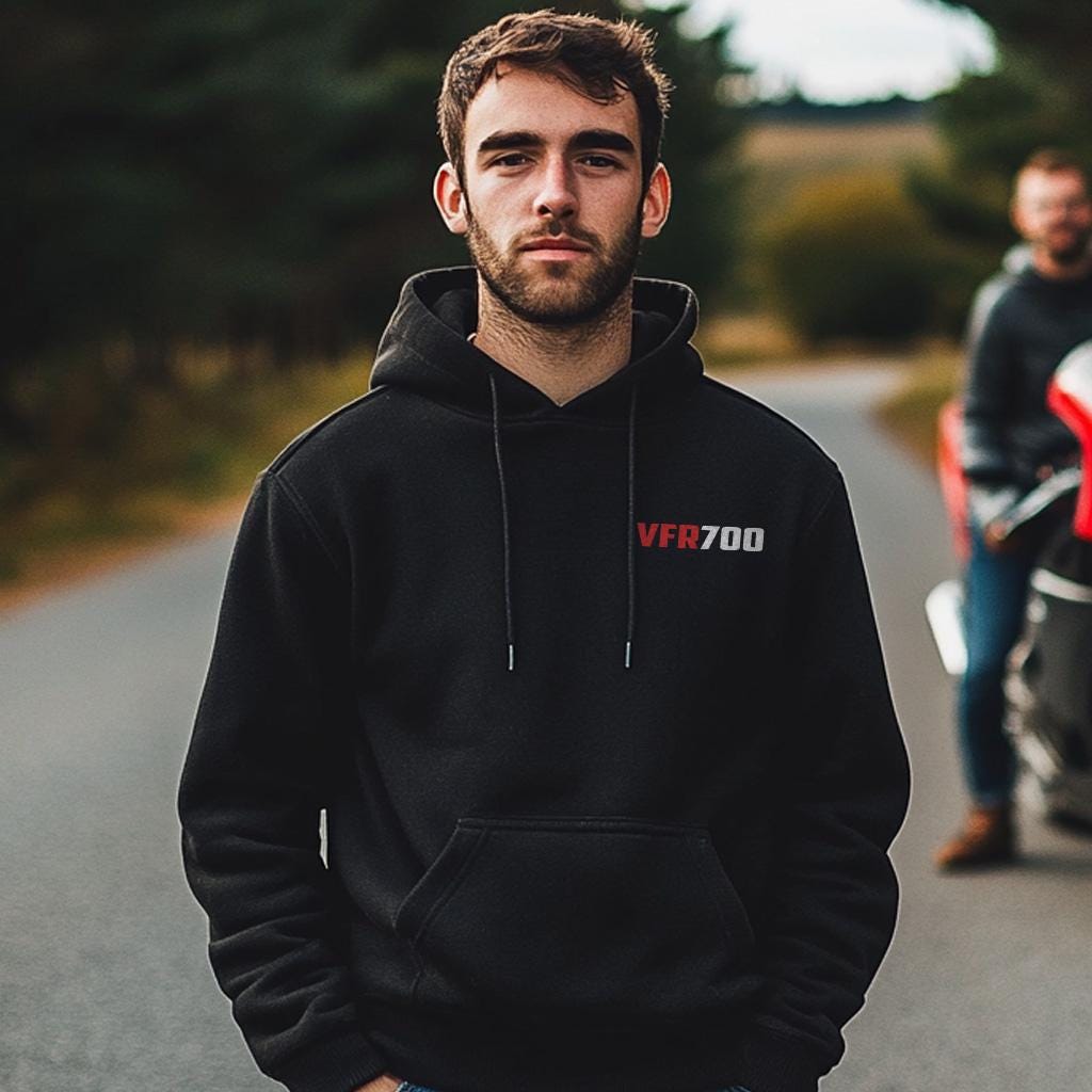 Honda VFR 700 Inspired Hoodie - Motorcycle Sweatshirt for Riders