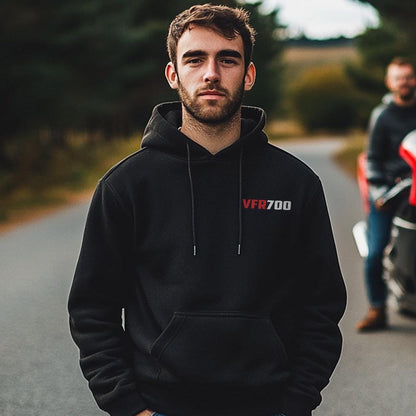 Honda VFR 700 Inspired Hoodie - Motorcycle Sweatshirt for Riders