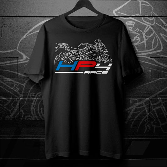 BMW HP4 Race T-Shirt - Motorcycle Tee Shirt for Sportbike Riders