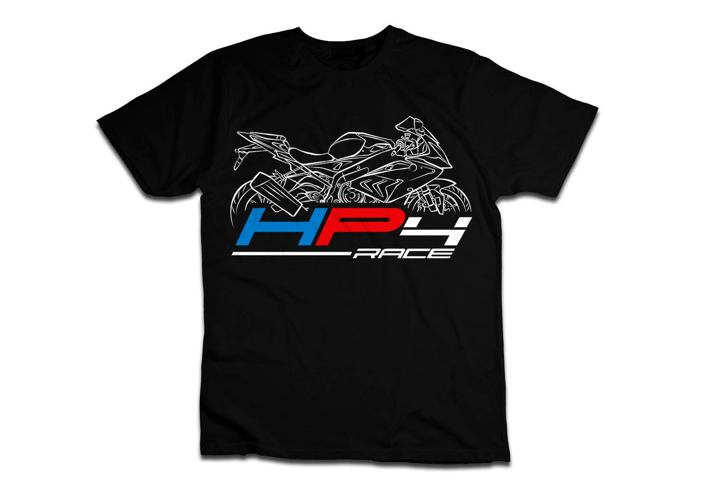 BMW HP4 Race T-Shirt - Motorcycle Tee Shirt for Sportbike Riders