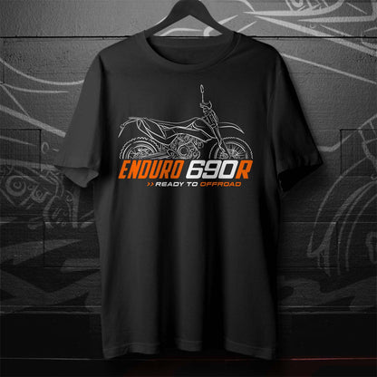 KTM 690 Enduro T-Shirt - Motorcycle Tee Shirt for Riders