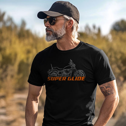 Harley-Davidson FXE Super Glide Inspired T-Shirt - Biker Motorcycle Tee Shirt
