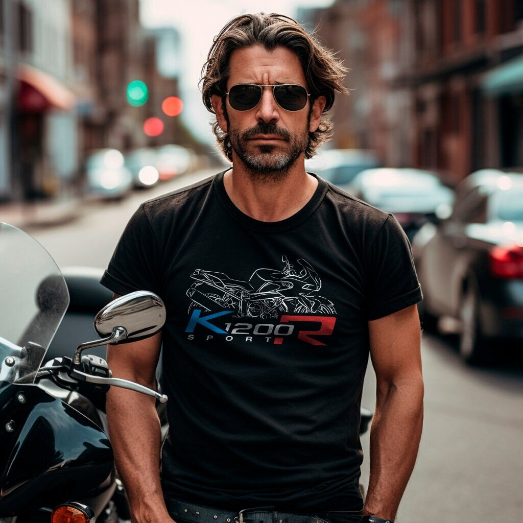 BMW K1200R Sport T-Shirt - Motorcycle Tee Shirt for Motorrad Riders