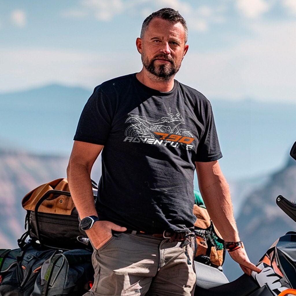 KTM 790 Adventure T-Shirt - Motorcycle Tee Shirt for ADV Riders