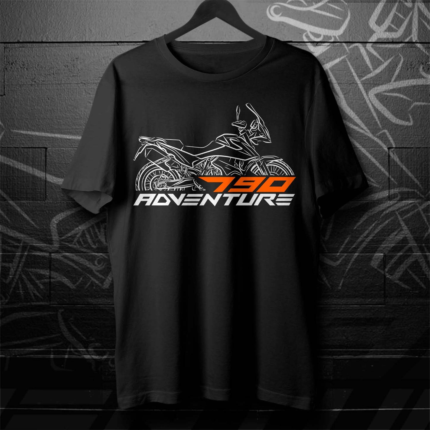 KTM 790 Adventure T-Shirt - Motorcycle Tee Shirt for ADV Riders