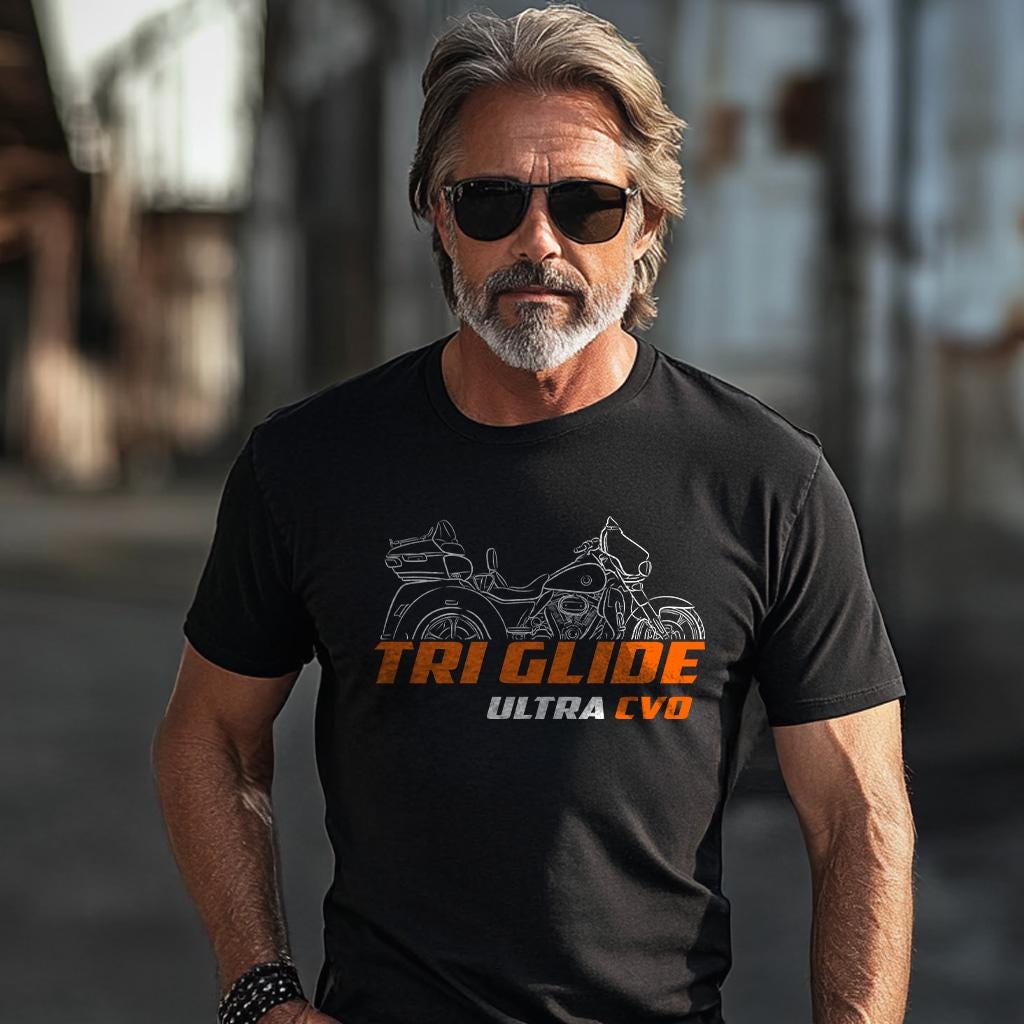 Harley-Davidson FLHTCUTGSE CVO Tri Glide Ultra Inspired T-Shirt - Biker Motorcycle Tee Shirt