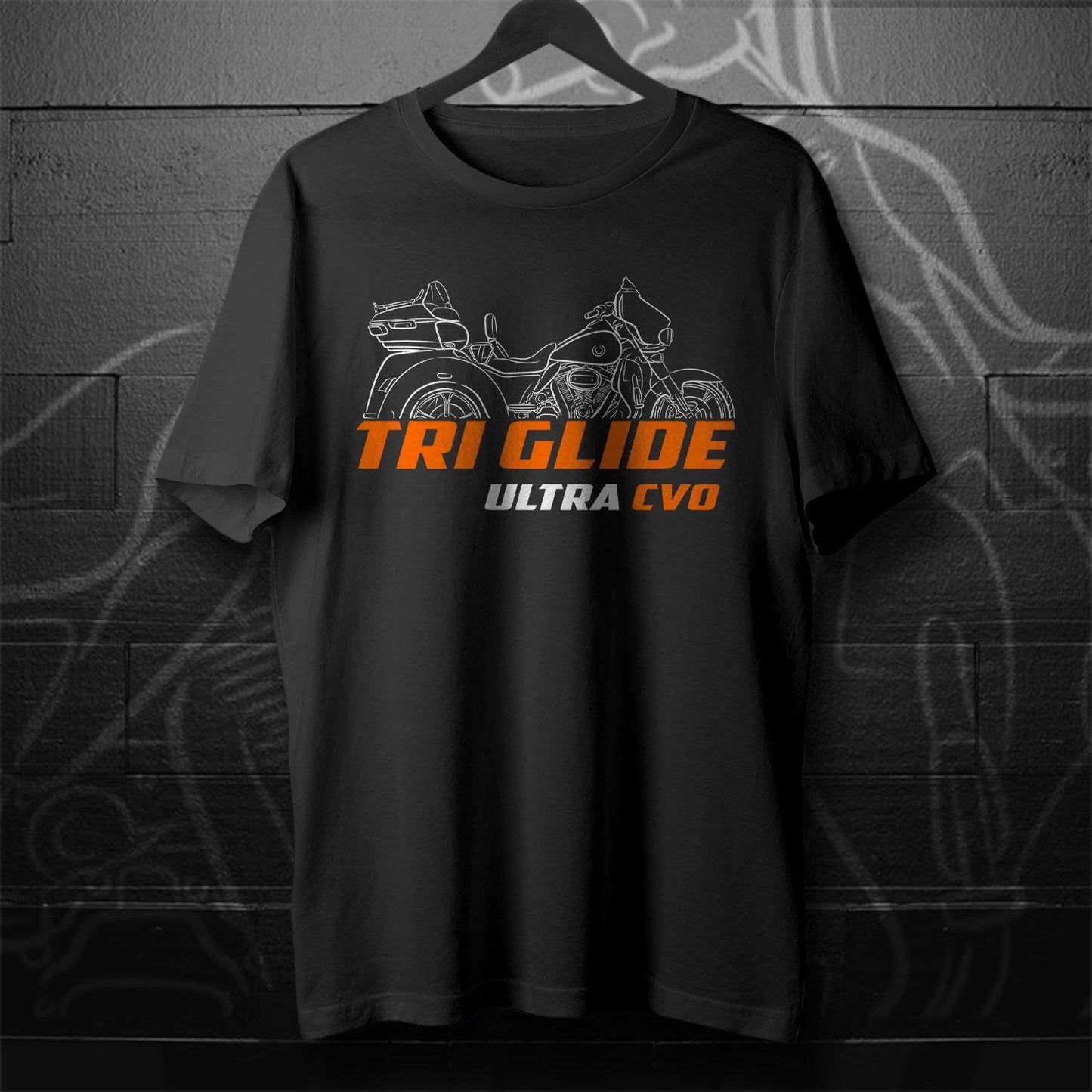 Harley-Davidson FLHTCUTGSE CVO Tri Glide Ultra Inspired T-Shirt - Biker Motorcycle Tee Shirt