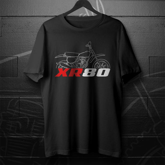 Honda XR80 Inspired T-Shirt - Motorcycle Tee Shirt for Riders
