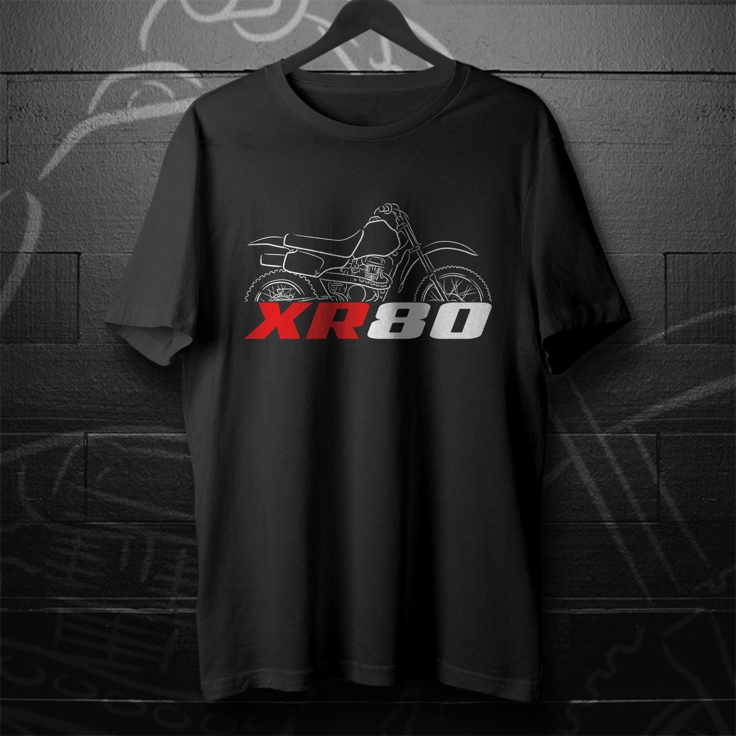 Honda XR80 Inspired T-Shirt - Motorcycle Tee Shirt for Riders