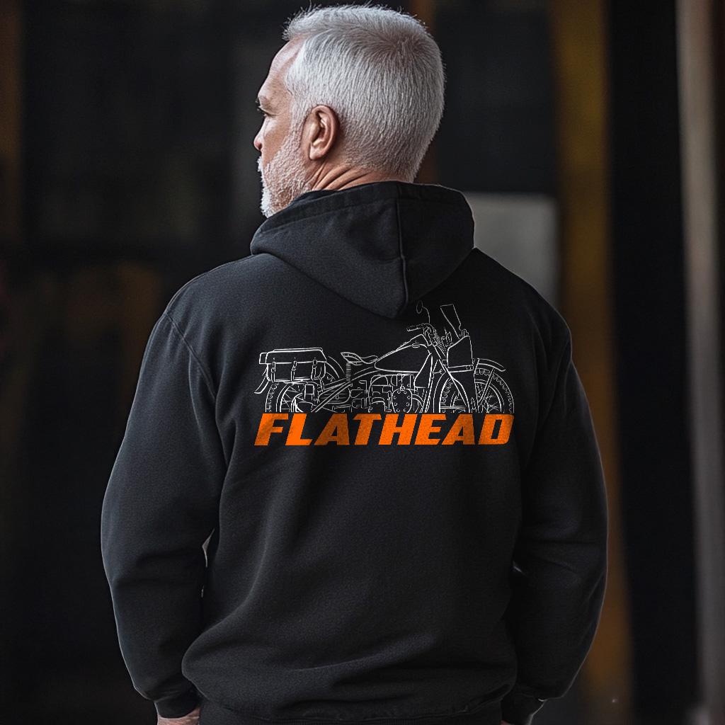 Harley-Davidson XA 1942 - 1943 Inspired Hoodie - Biker Motorcycle Sweatshirt