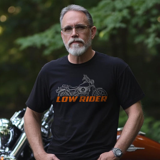 Harley-Davidson FXRS Low Rider 1986 - 1992 Inspired T-Shirt - Biker Motorcycle Tee Shirt