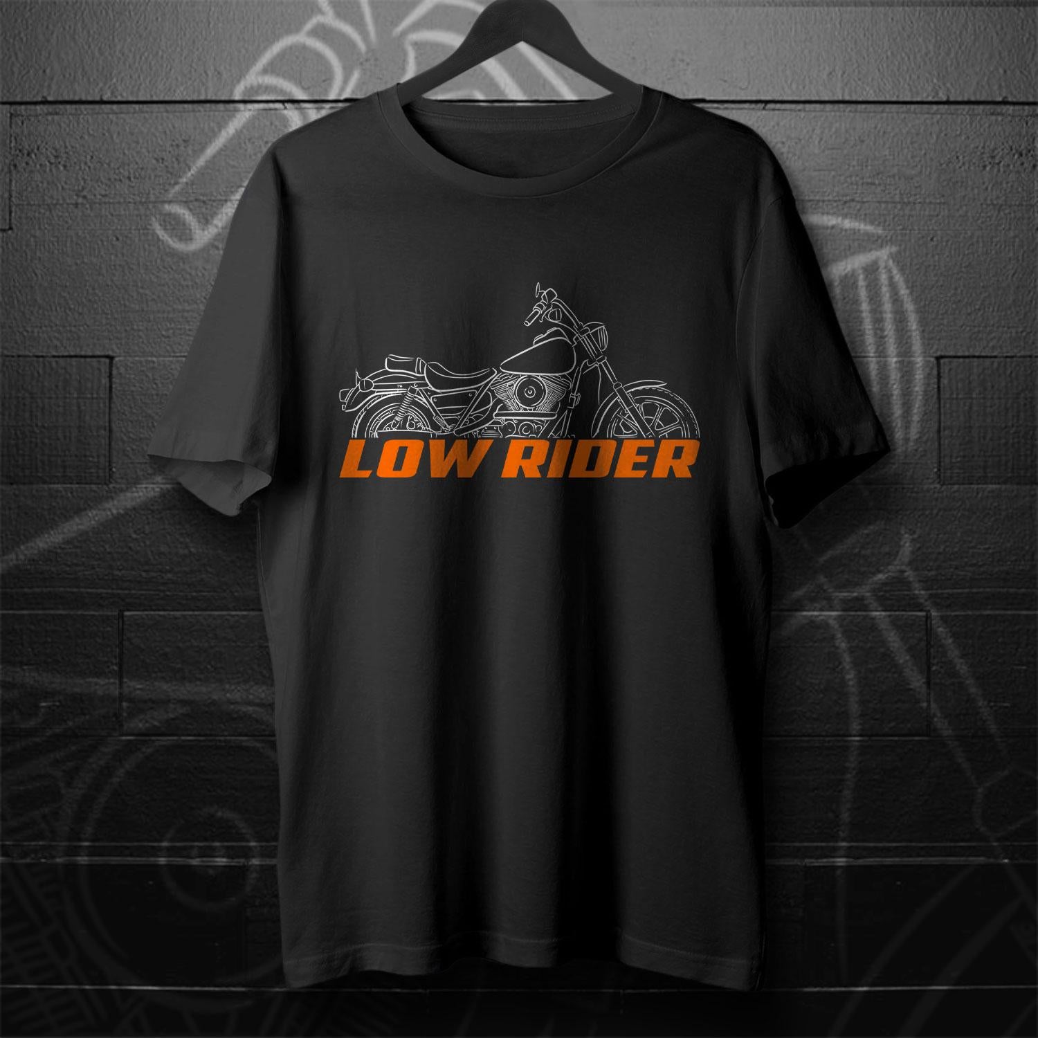 Harley-Davidson FXRS Low Rider 1986 - 1992 Inspired T-Shirt - Biker Motorcycle Tee Shirt