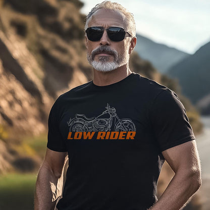 Harley Davidson FXS Low Rider 1977 - 1979 Inspired T-Shirt - Biker Motorcycle Tee Shirt