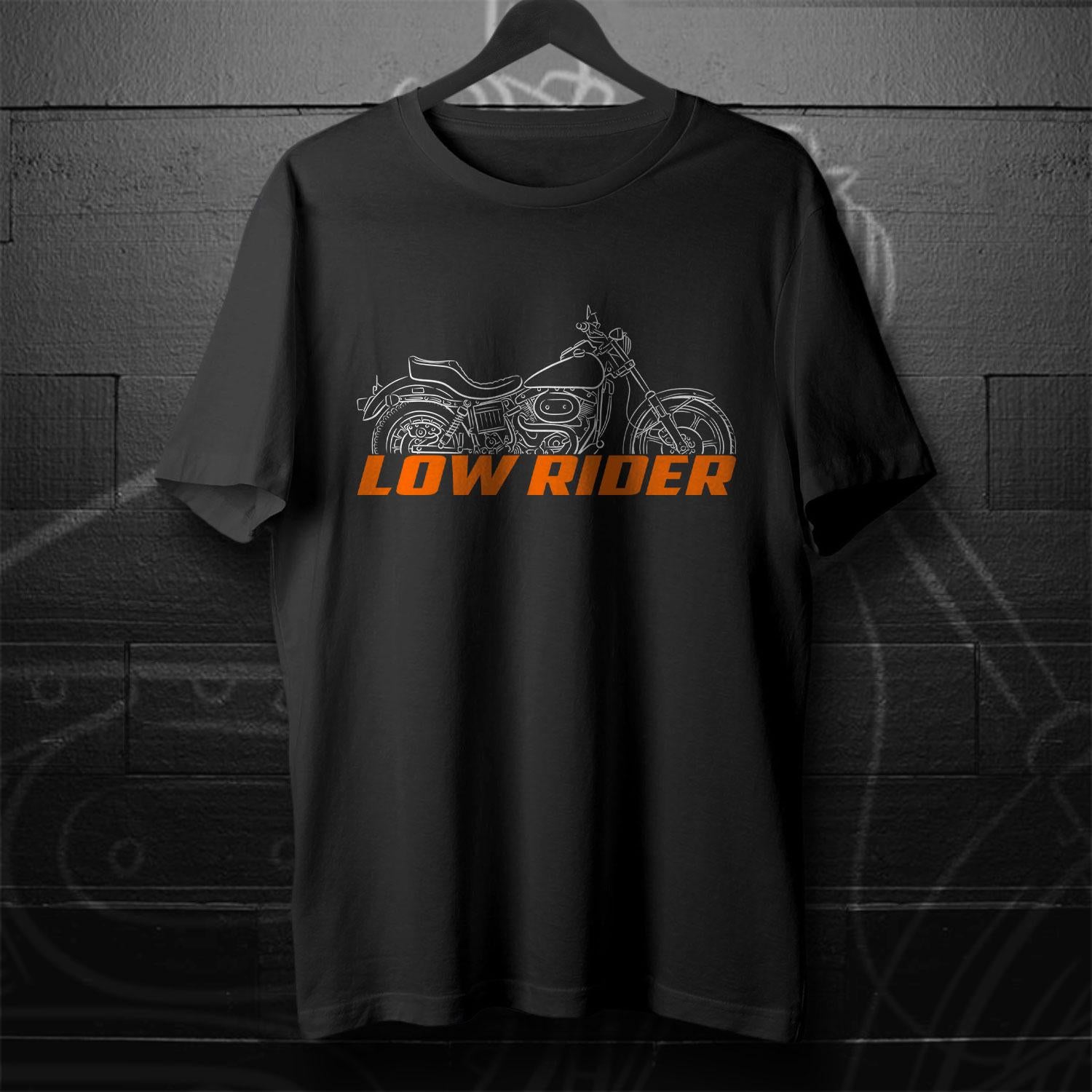 Harley Davidson FXS Low Rider 1977 - 1979 Inspired T-Shirt - Biker Motorcycle Tee Shirt