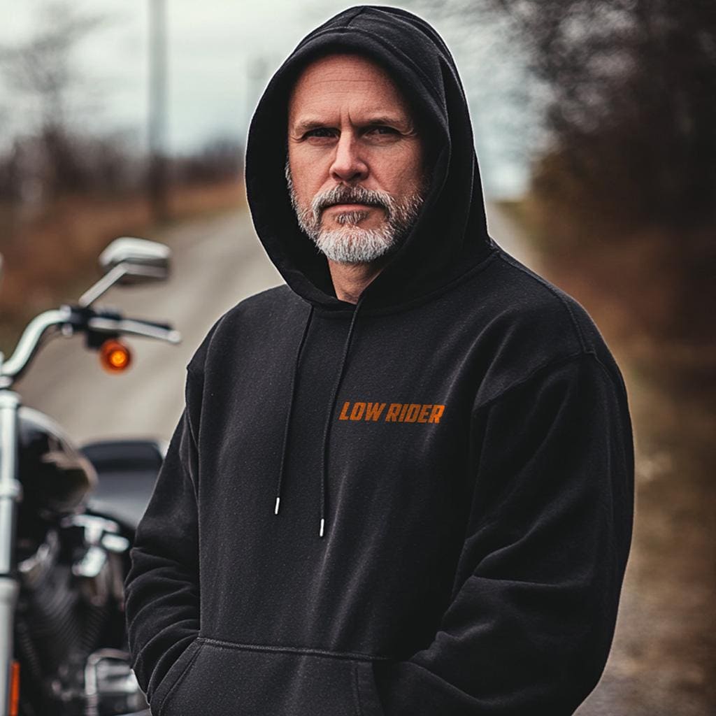 Harley Davidson FXS 80 Low Rider 1979 - 1982 Inspired Hoodie - Biker Motorcycle Sweatshirt