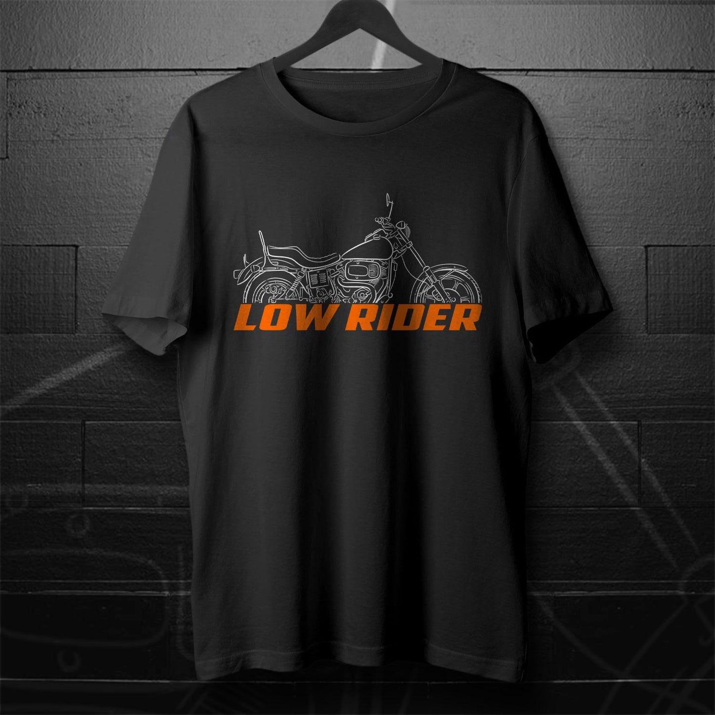 Harley Davidson FXS 80 Low Rider 1979 - 1982 Inspired T-Shirt - Biker Motorcycle Tee Shirt