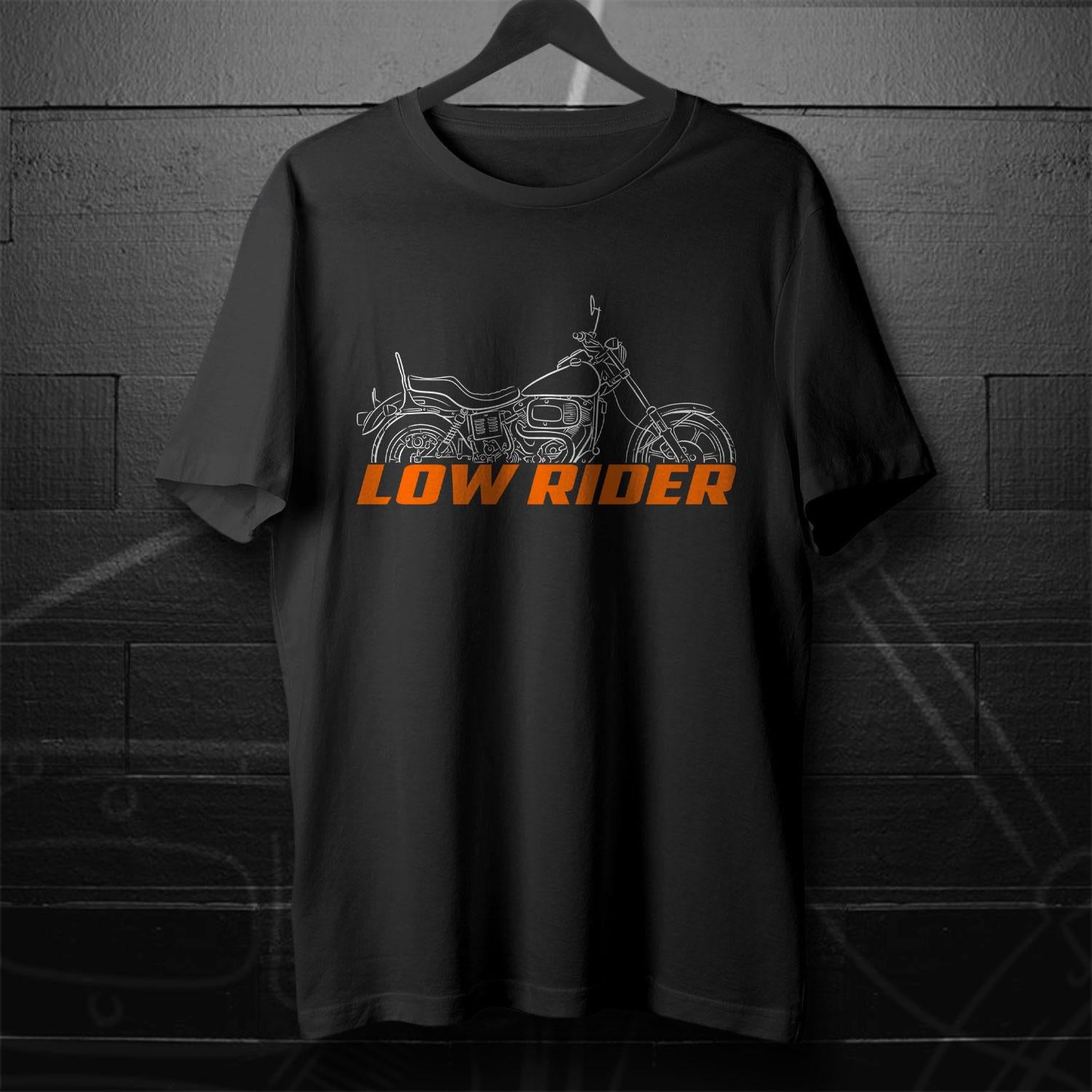 Harley Davidson FXS 80 Low Rider 1979 - 1982 Inspired T-Shirt - Biker Motorcycle Tee Shirt