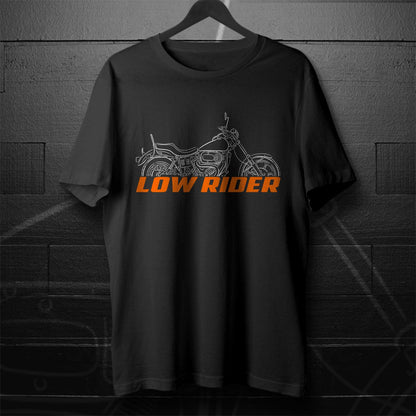 Harley Davidson FXS 80 Low Rider 1979 - 1982 Inspired T-Shirt - Biker Motorcycle Tee Shirt