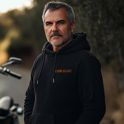 Harley Davidson FXRS Low Glide 1984 Inspired Hoodie - Biker Motorcycle Sweatshirt