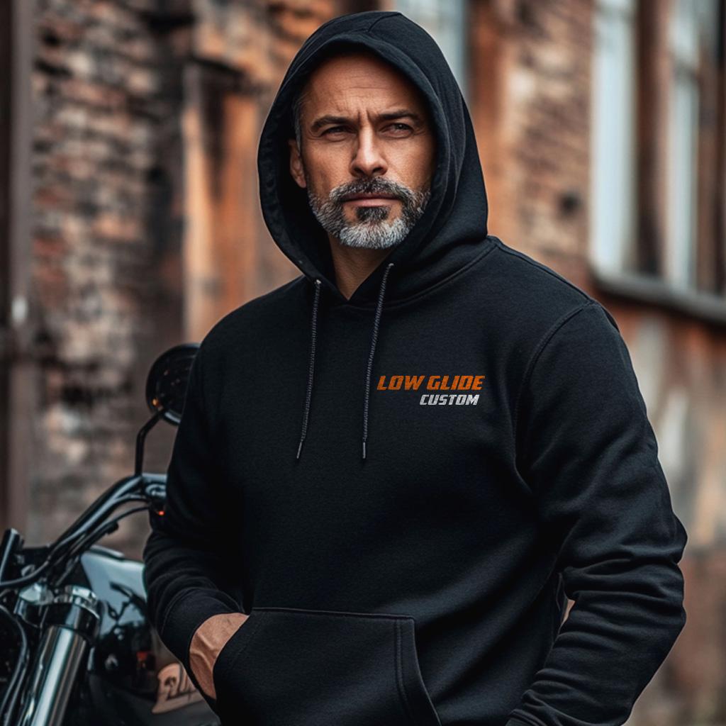 Harley Davidson FXRC Low Glide Custom 1985 Inspired Hoodie - Biker Motorcycle Sweatshirt