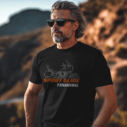 Harley-Davidson FXRT Sport Glide (Touring) Inspired T-Shirt - Biker Motorcycle Tee Shirt