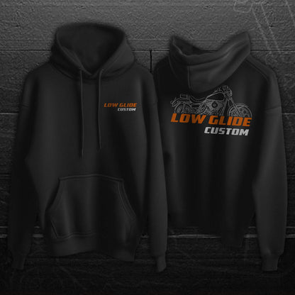 Harley Davidson FXRC Low Glide Custom 1985 Inspired Hoodie - Biker Motorcycle Sweatshirt