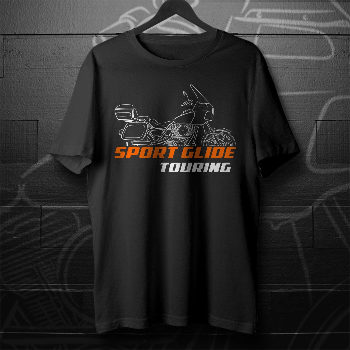 Harley-Davidson FXRT Sport Glide (Touring) Inspired T-Shirt - Biker Motorcycle Tee Shirt