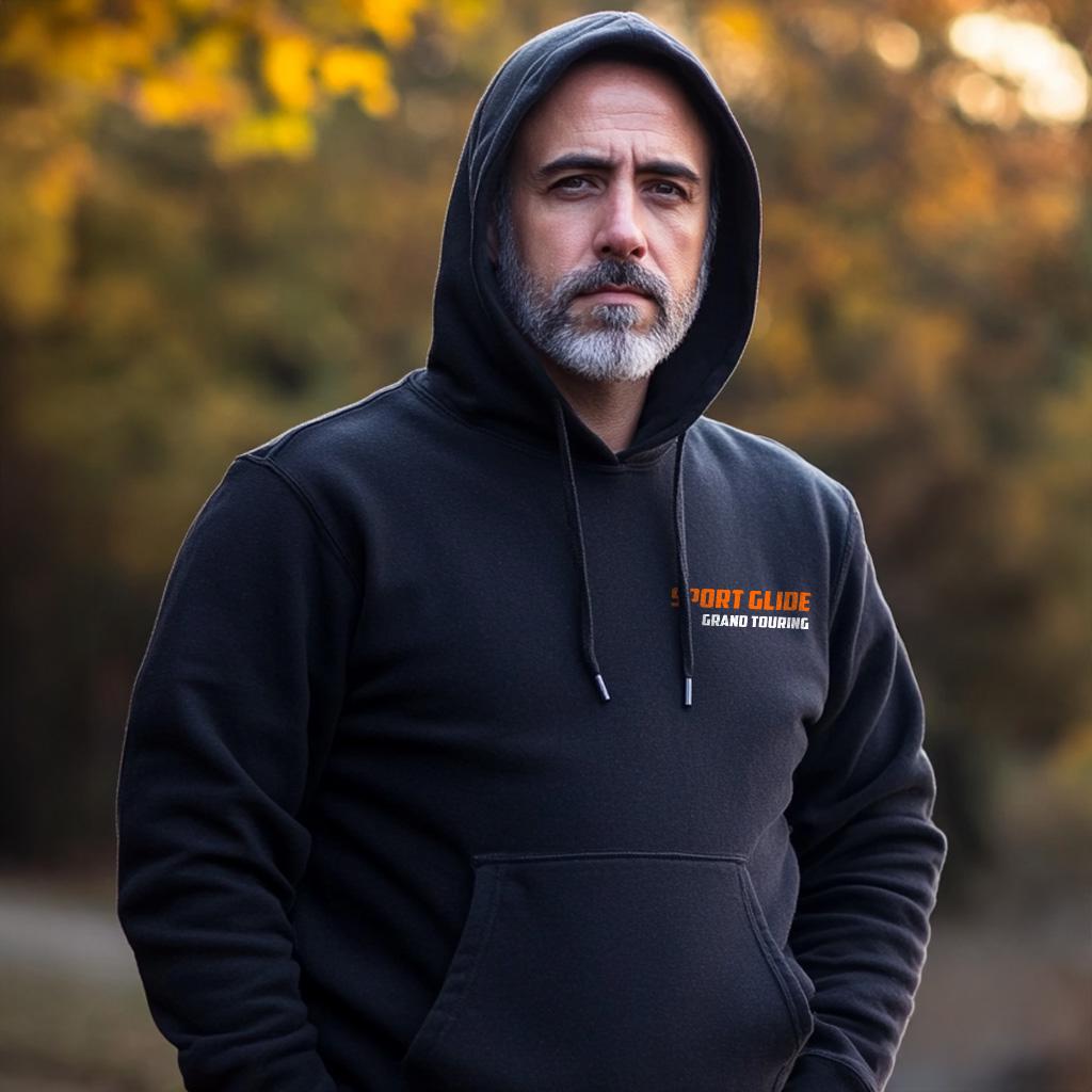 Harley Davidson FXRD Sport Glide Grand Touring 1986 Inspired Hoodie - Biker Motorcycle Sweatshirt