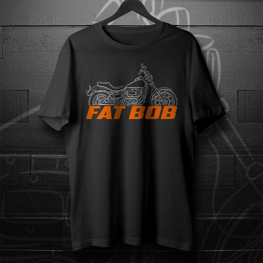 Harley-Davidson FXEF Fat Bob Inspired T-Shirt - Biker Motorcycle Tee Shirt