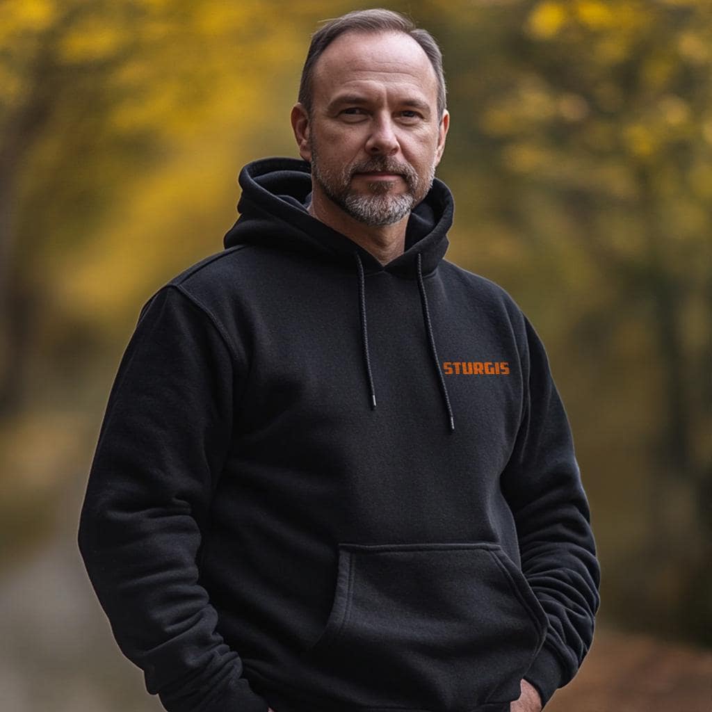 Harley-Davidson FXB Sturgis 1980 - 1982 Inspired Hoodie - Biker Motorcycle Sweatshirt