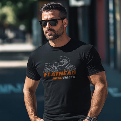 Harley Davidson RR-350 Road Racer 1974 - 1976 Inspired T-Shirt - Biker Motorcycle Tee Shirt