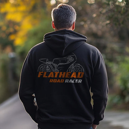 Harley Davidson RR-350 Road Racer 1974 - 1976 Inspired Hoodie - Biker Motorcycle Sweatshirt