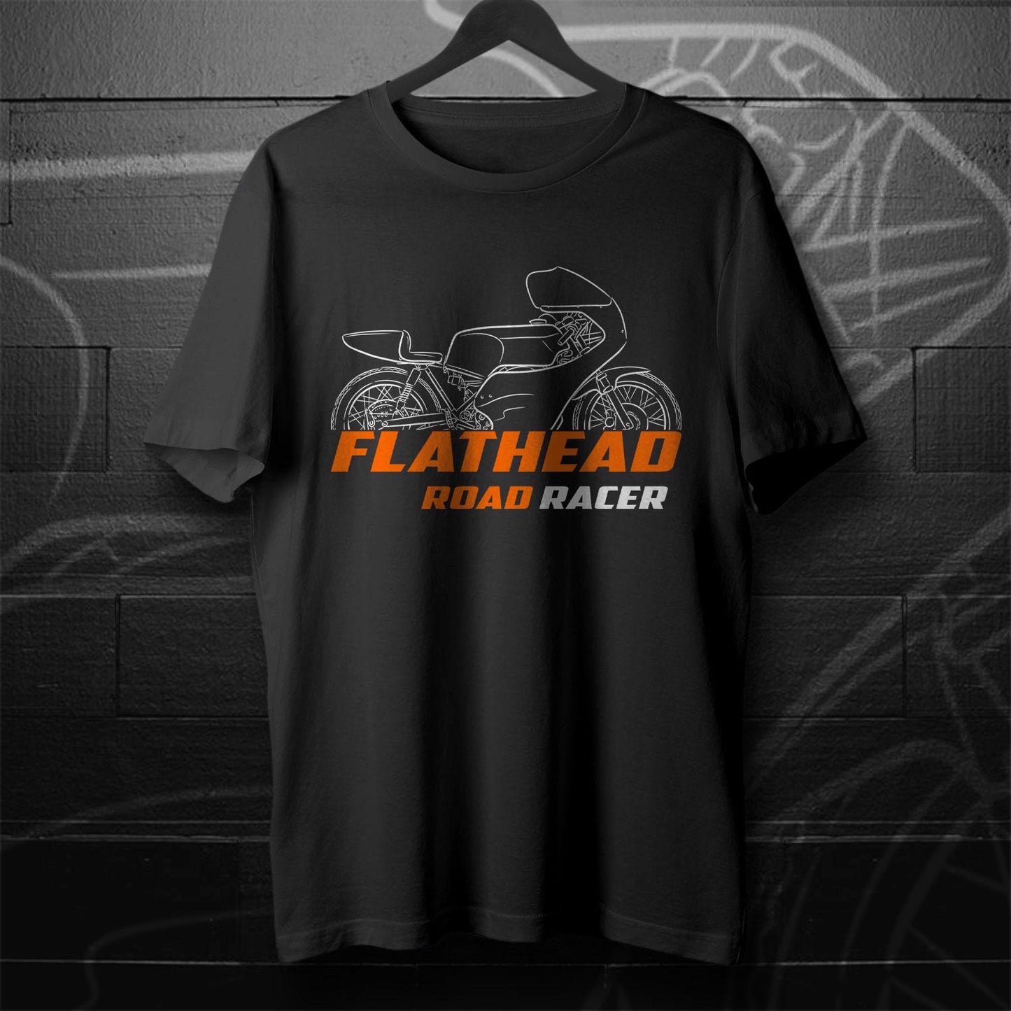 Harley Davidson RR-350 Road Racer 1974 - 1976 Inspired T-Shirt - Biker Motorcycle Tee Shirt