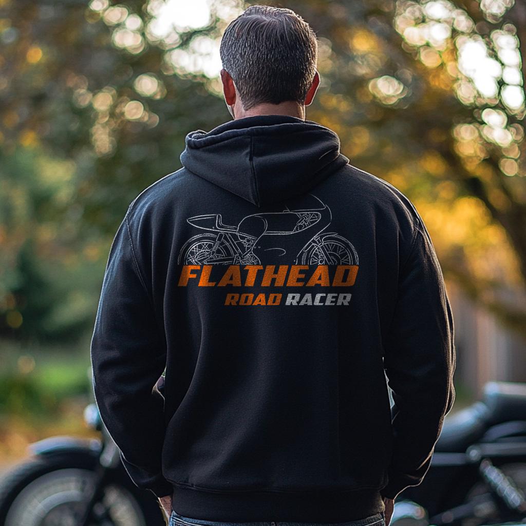 Harley Davidson RR-250 Road Racer 1974 - 1977 Inspired Hoodie - Biker Motorcycle Sweatshirt