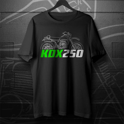 Kawasaki KDX250 Inspired T-Shirt - Motorcycle Tee Shirt for Riders