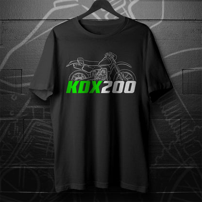 Kawasaki KDX 200 Inspired T-Shirt - Motorcycle Tee Shirt for Riders