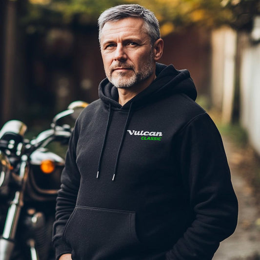 Kawasaki VN1600 Vulcan 1600 Classic Inspired Hoodie - Motorcycle Sweatshirt for Riders