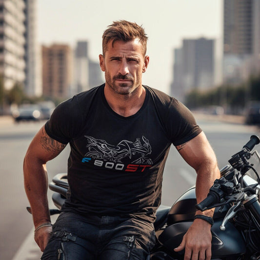 BMW F800 ST T-Shirt - Motorcycle Tee Shirt for Riders