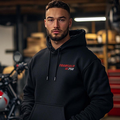 Honda XL750 Transalp Inspired Hoodie - Motorcycle Sweatshirt for Riders
