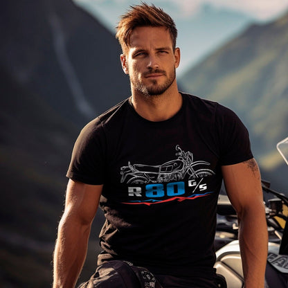 BMW R80G/S T-Shirt - Motorcycle Tee Shirt for Motorrad Riders