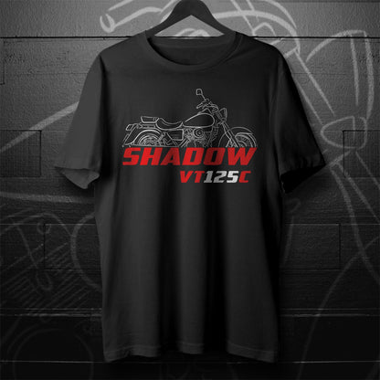 Honda VT125C Shadow Inspired T-Shirt - Motorcycle Tee Shirt